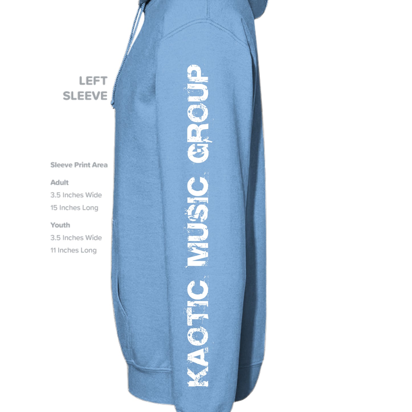 CAROLINA BLUE - SLEEVE_LEFT